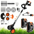 Oz Bargains™ Cordless Electric Grass Trimmer Whipper Snipper
