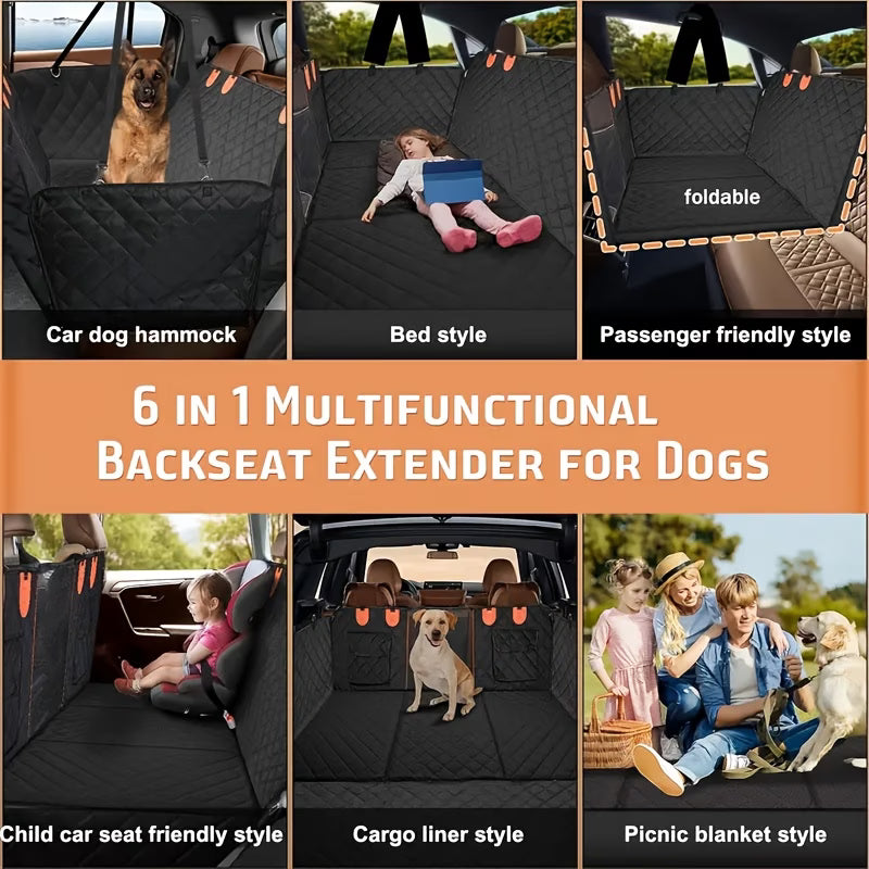 Oz Bargains™ Hard Base Backseat Pet Protector
