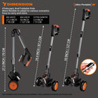 Oz Bargains™ Cordless Electric Grass Trimmer Whipper Snipper