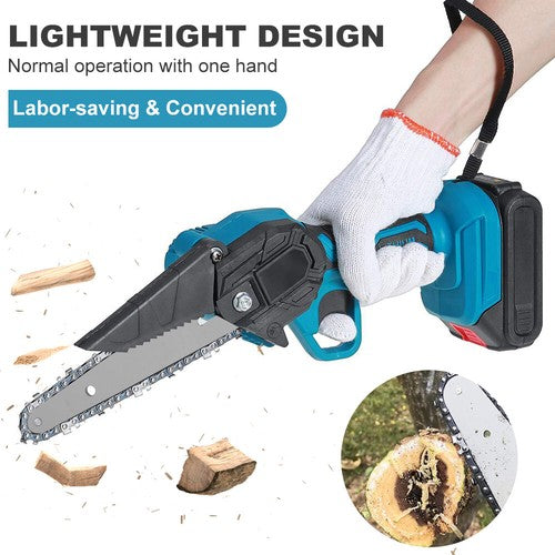 Oz Bargains™ 6 Inch Cordless Chainsaw