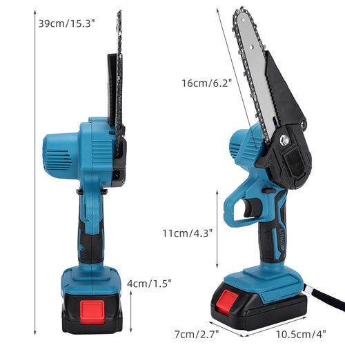Oz Bargains™ 6 Inch Cordless Chainsaw